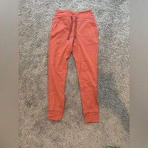 Halara Rust Orange Jogger Pants Size Small